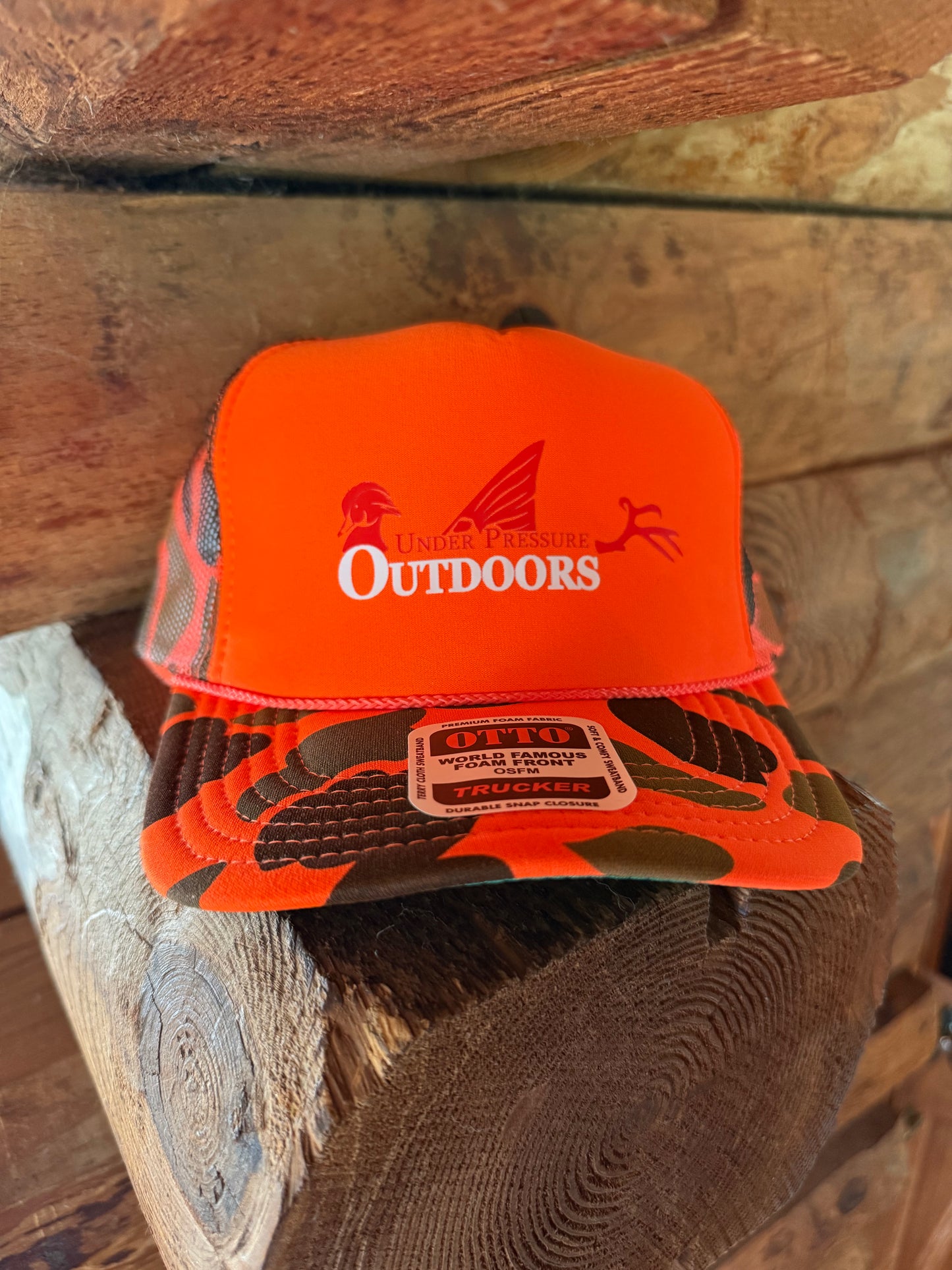 Under Pressure Outdoors Logo Snap Back