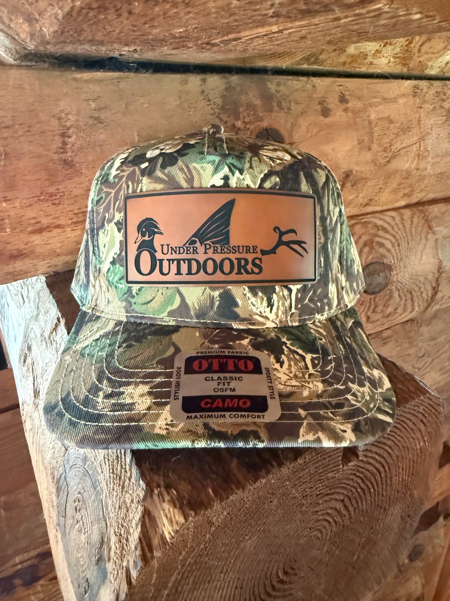 Under Pressure Outdoors Logo Snap Back