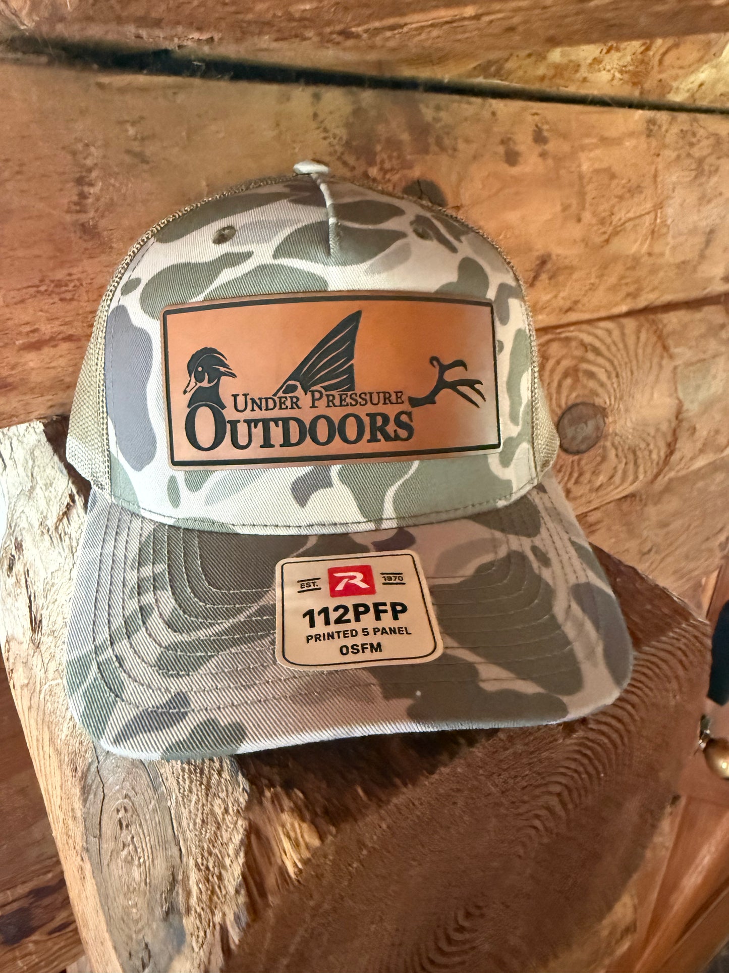 Under Pressure Outdoors Logo Snap Back